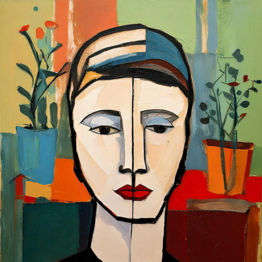 House Guest - 8x8 Fine Art Print