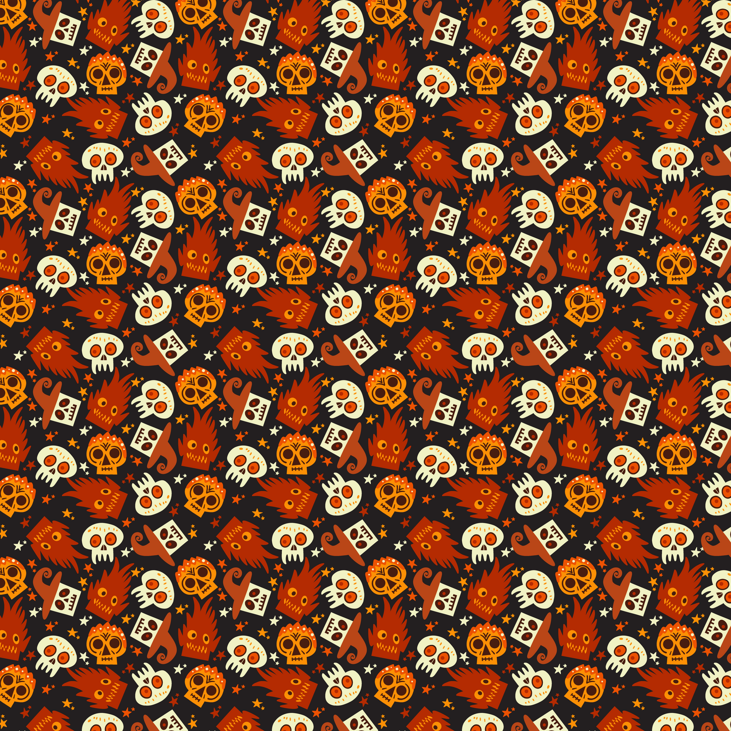 Monsters Under The Bed -- Digital Pattern Download