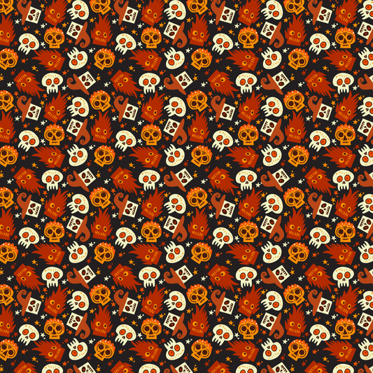 Monsters Under The Bed -- Digital Pattern Download