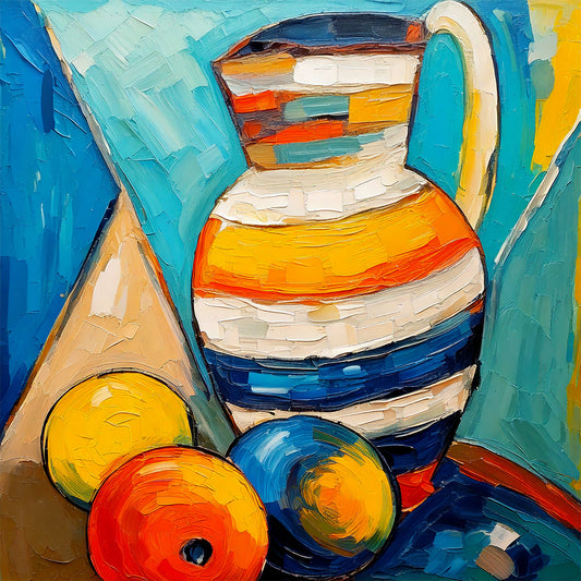 Water Pitcher - 16x16 Fine Art Print