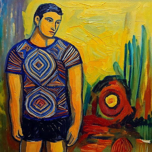 Santa Fe -24x24 Fine Art Print