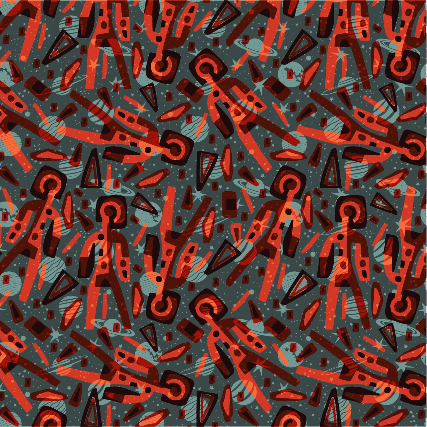 Space Travel -- Digital Pattern Download