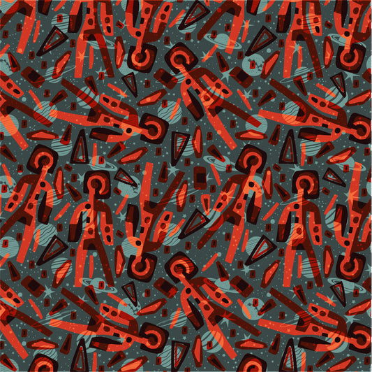 Space Travel -- Digital Pattern Download