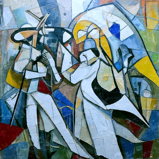 Tourist Directions - 16x16 Fine Art Print