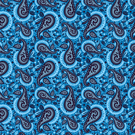 Walking in Paisley -- Digital Pattern Download