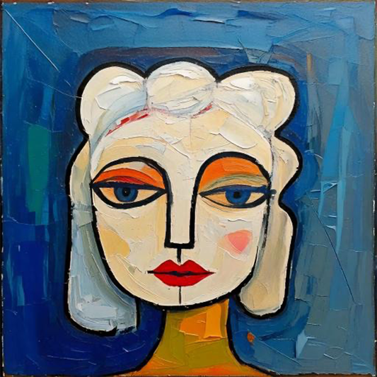 Yesterday Girl - 8x8 Fine Art Print