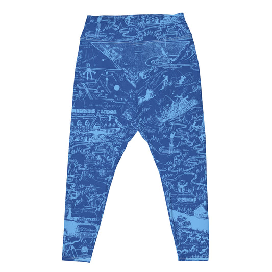 Mt. Hood Plus Size Leggings  Sizes: 2XL - 6XL