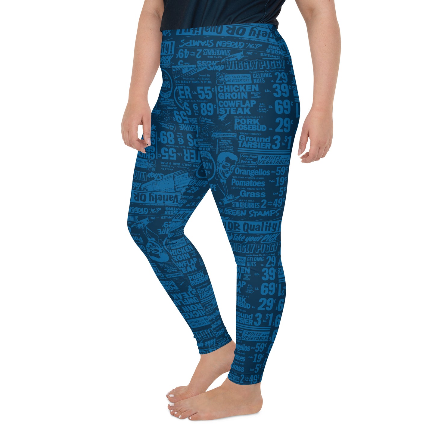 The Weekly Shopper Plus Size Leggings  Sizes: 2XL - 6XL