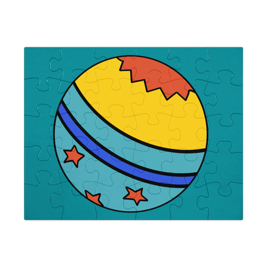Beach Ball Fun - Jigsaw Puzzle With Tin