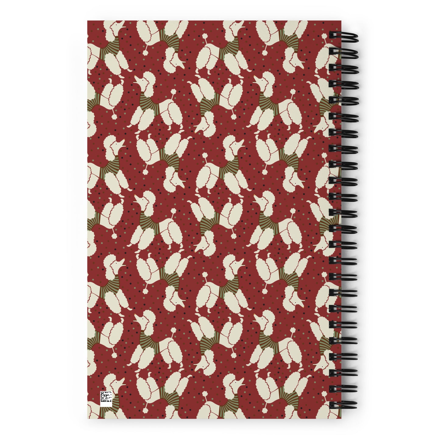 Miss Poodell Spiral Notebook - Dotted