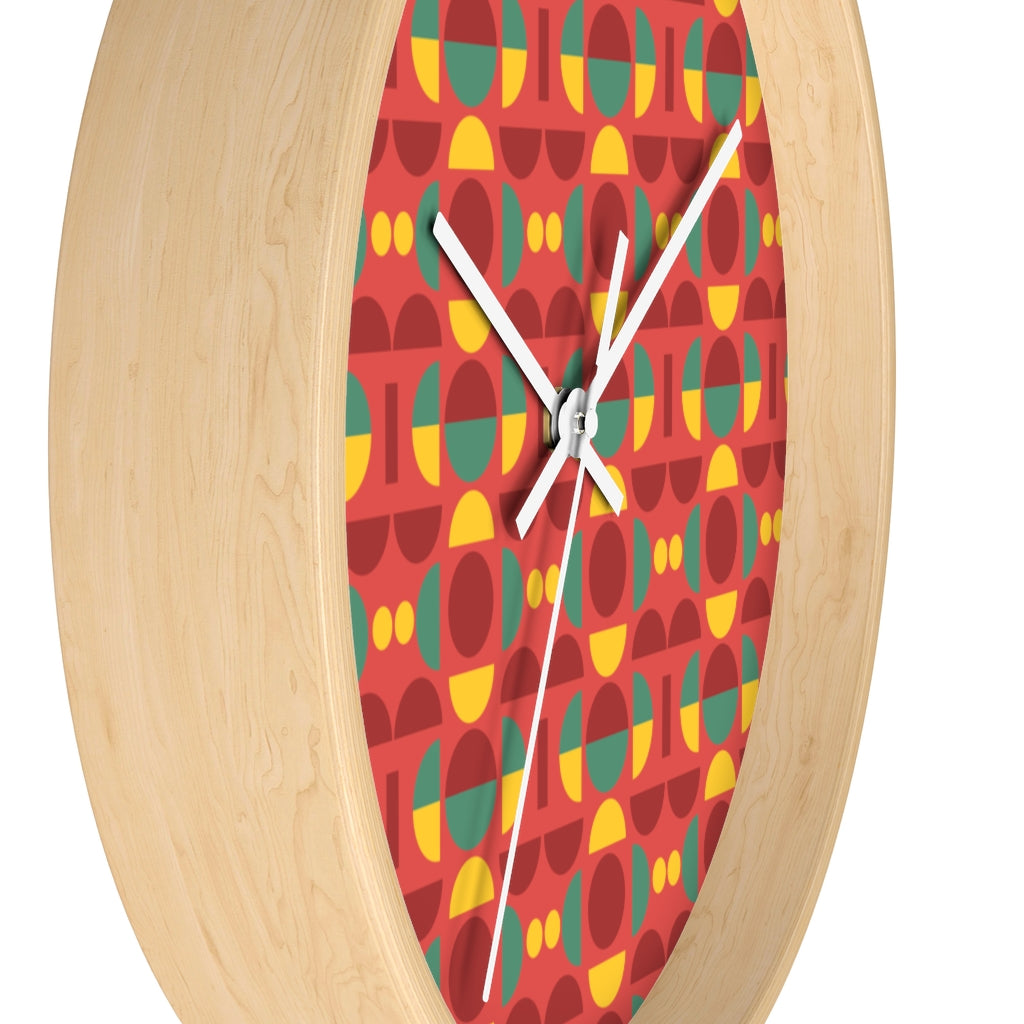 Mid-Century Modern Style Wall Clock