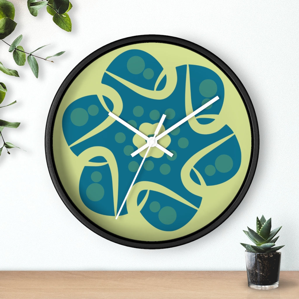 Spring Flower Wall Clock