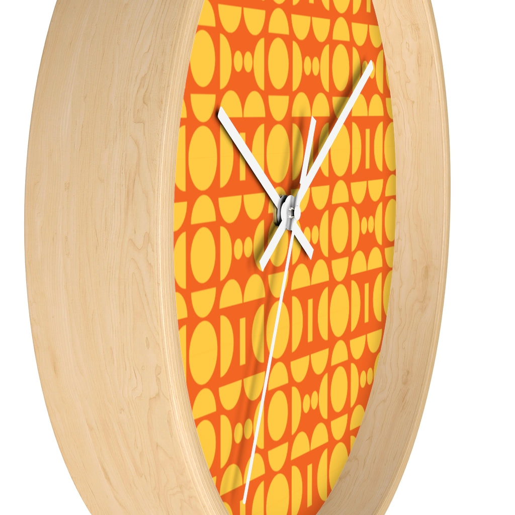 Mid-Century Style Wall Clock