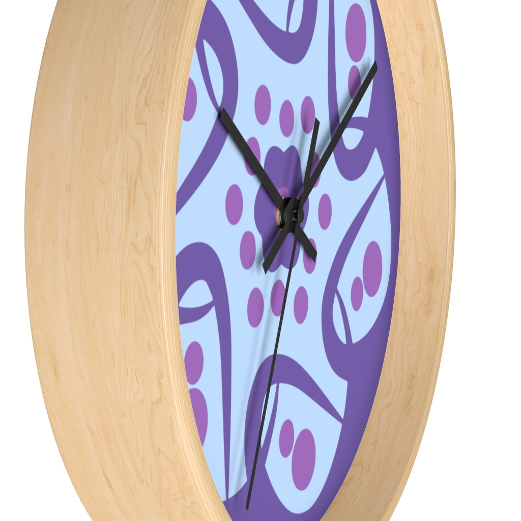 Summer Flower Wall Clock