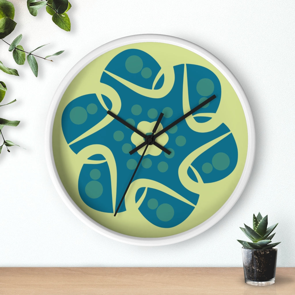 Spring Flower Wall Clock