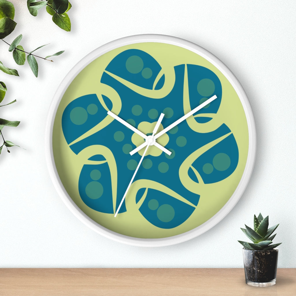 Spring Flower Wall Clock