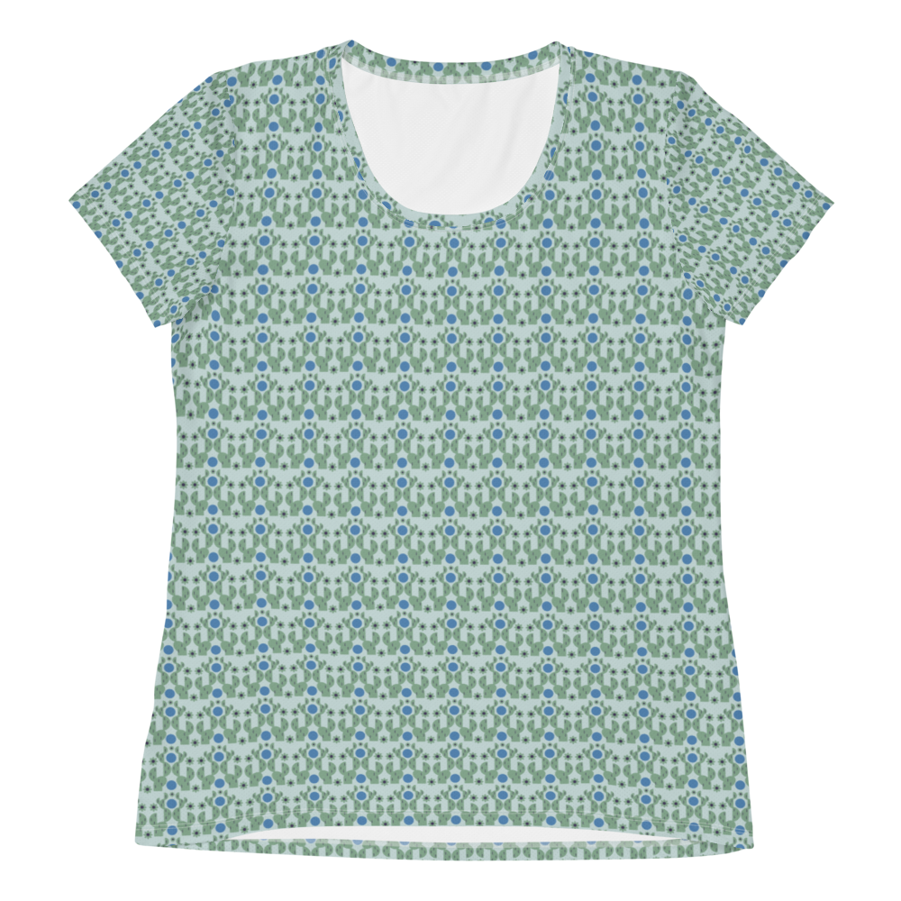 All-Over Print Women's Athletic T-shirt
