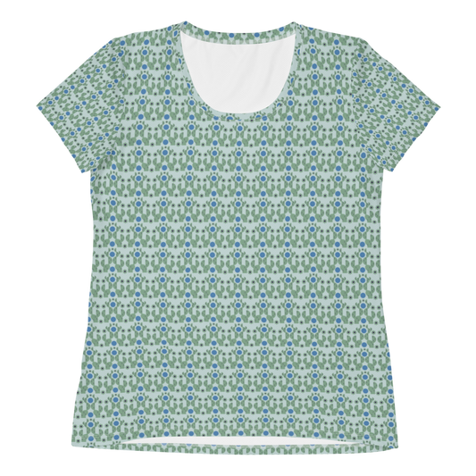 All-Over Print Women's Athletic T-shirt