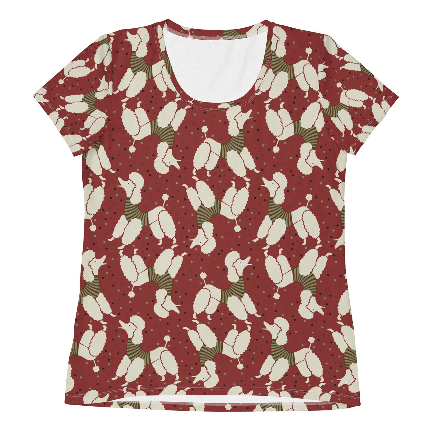 All-Over Print Women's Athletic T-shirt