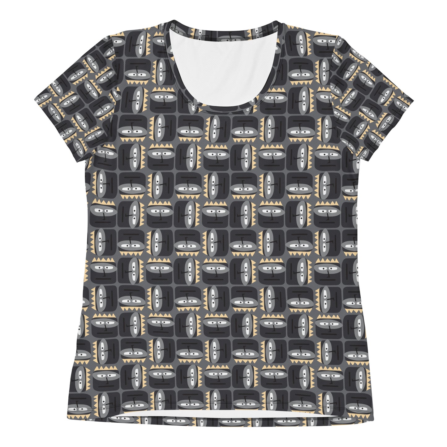 All-Over Print Women's Athletic T-shirt