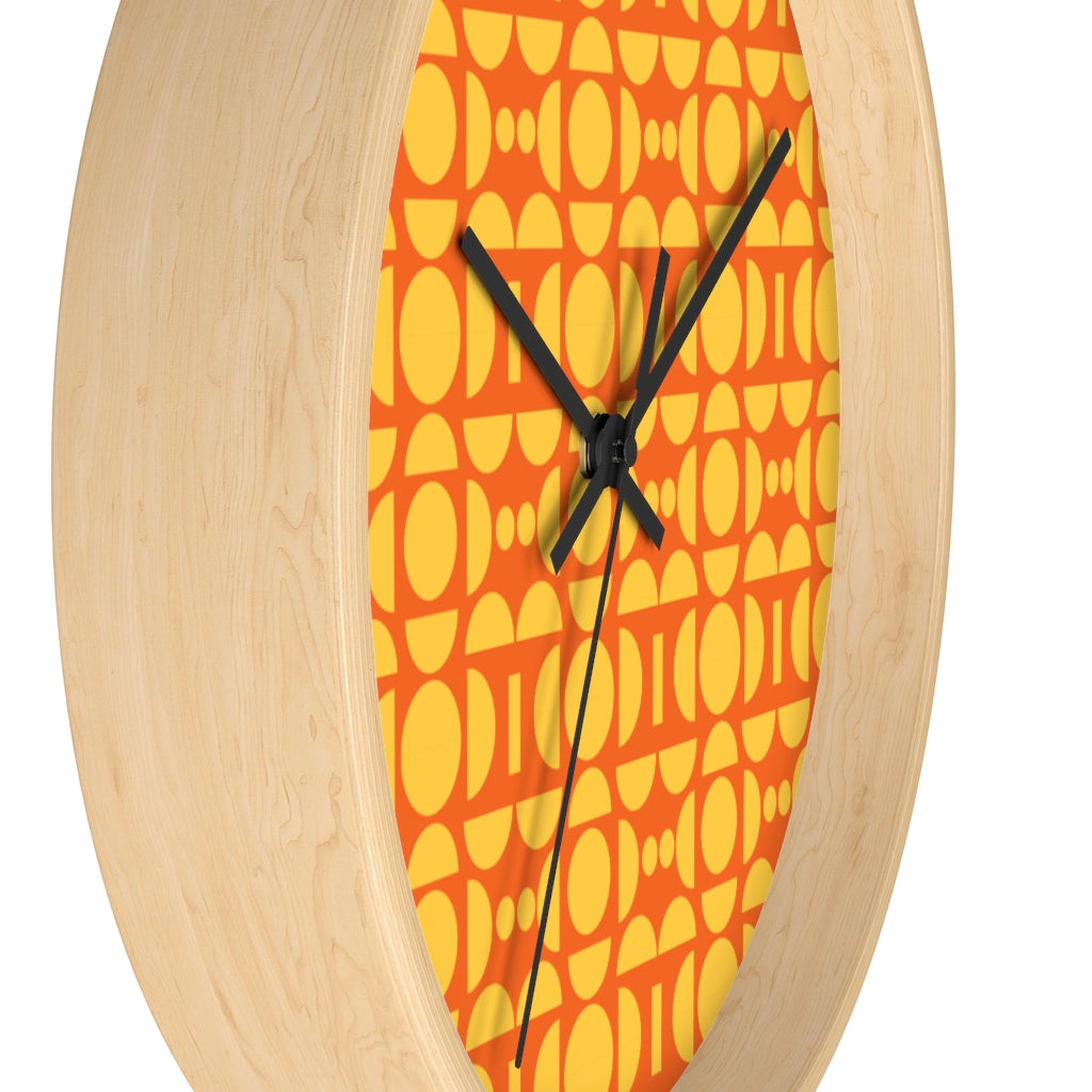 Mid-Century Style Wall Clock