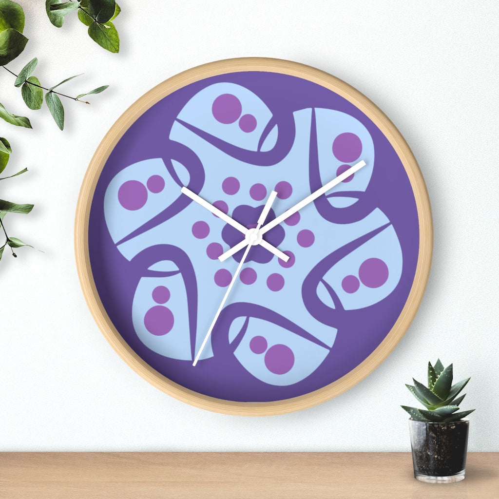 Summer Flower Wall Clock