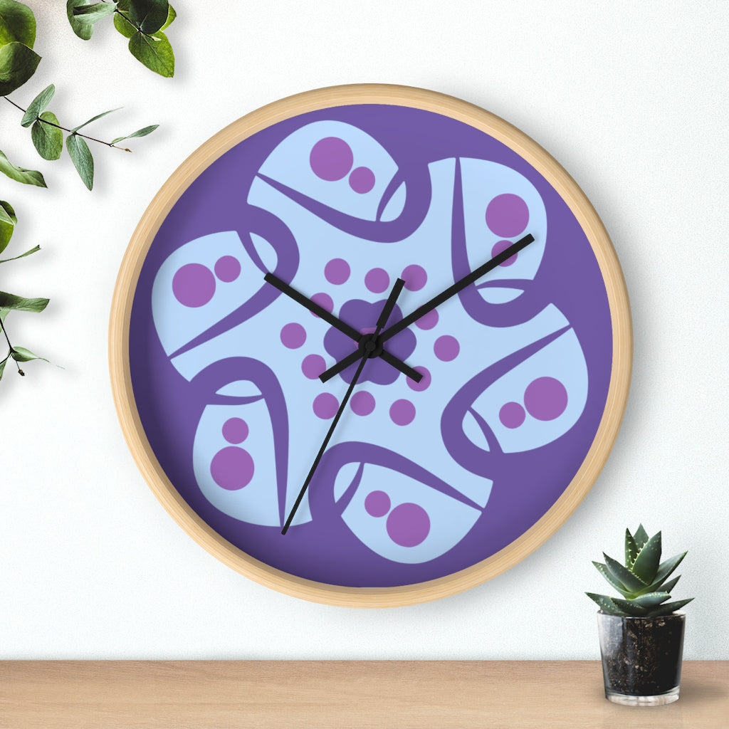 Summer Flower Wall Clock