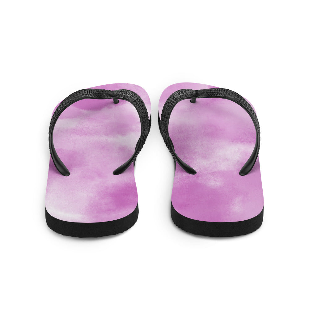 Walking on a Pink Cloud Flip-Flops