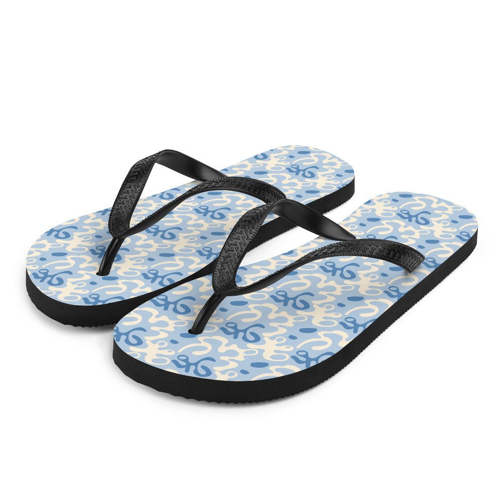 Wooly Mammoth Flip-Flops