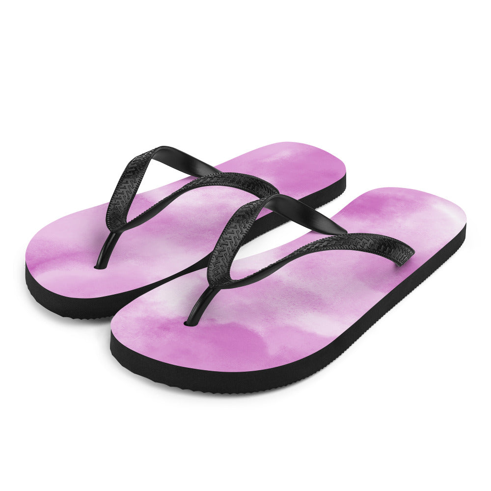 Walking on a Pink Cloud Flip-Flops