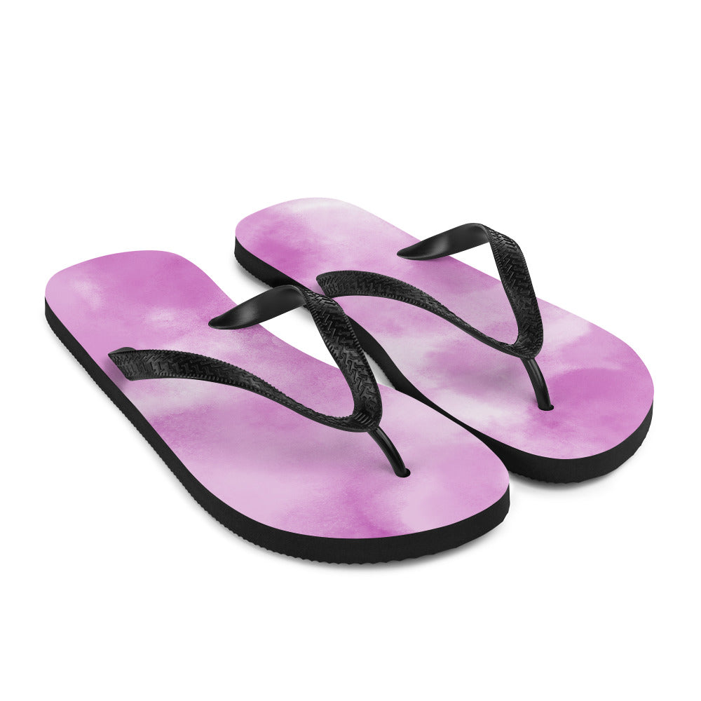 Walking on a Pink Cloud Flip-Flops