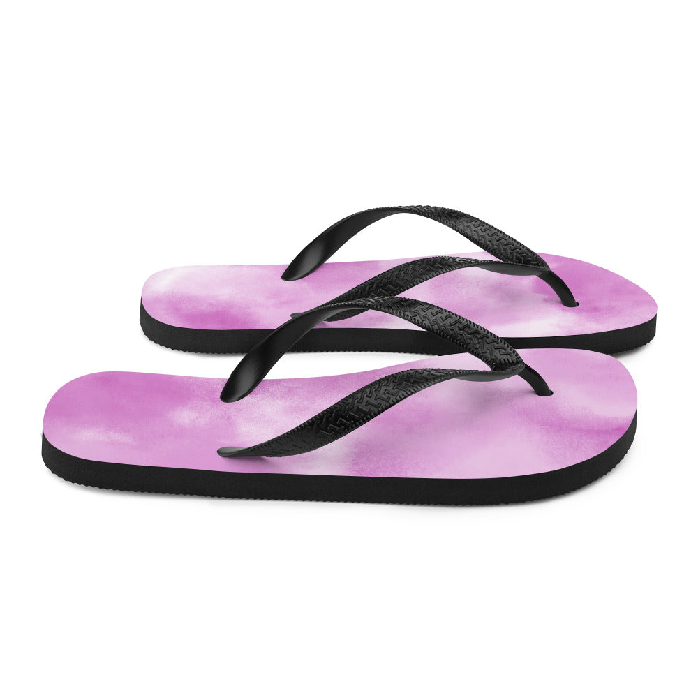 Walking on a Pink Cloud Flip-Flops