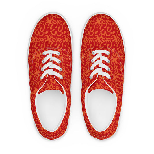 Wooly Mammoth Women’s Lace-up Canvas Shoes