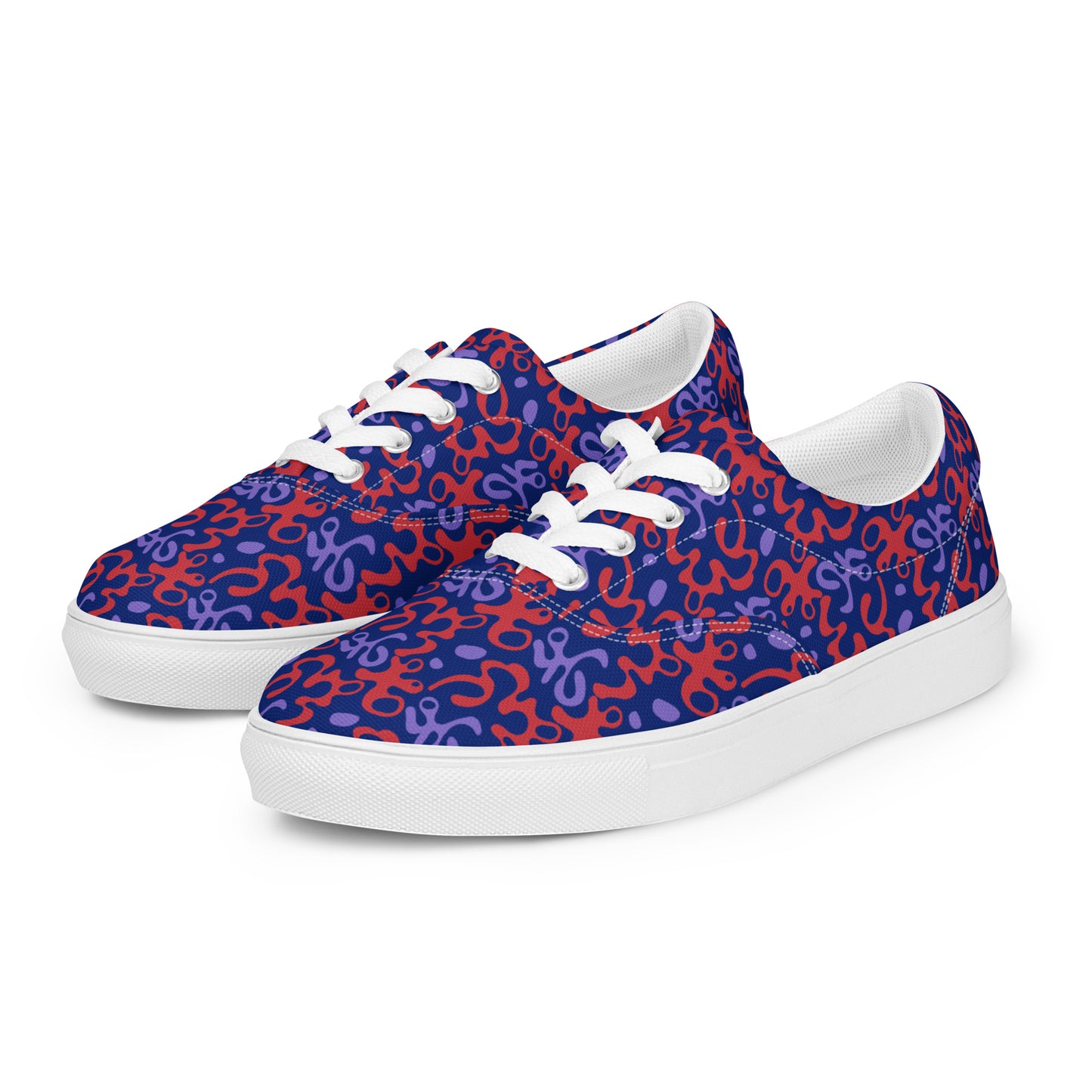 Wooly Mammoth Women’s Lace-up Canvas Shoes