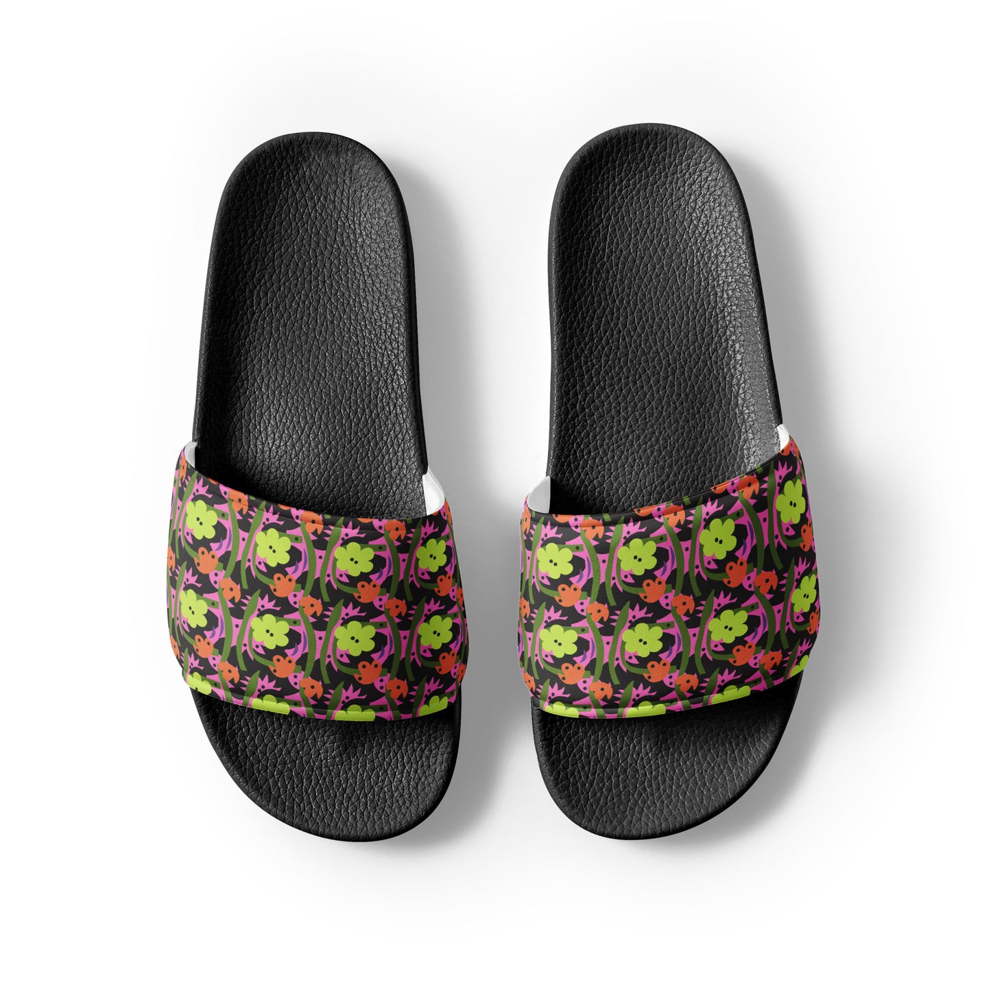 Tropical Flowers Women's slides