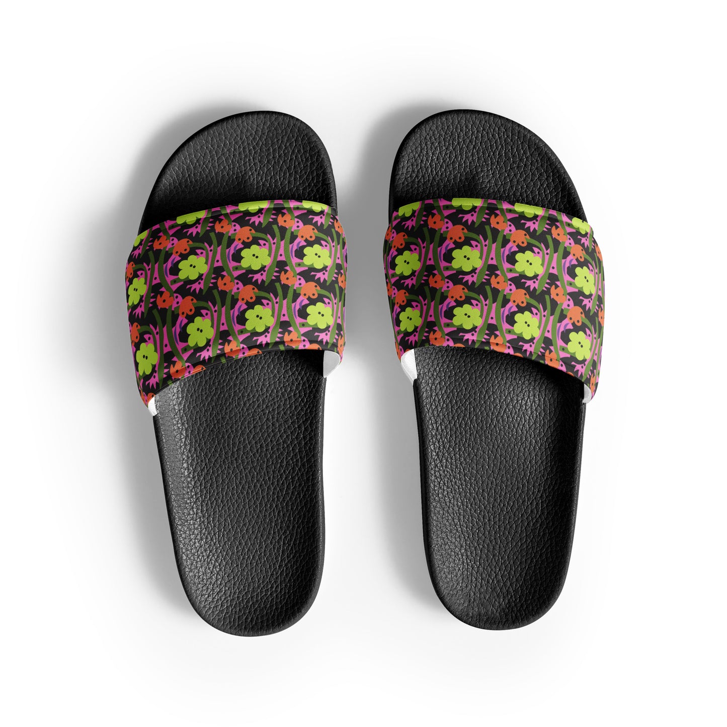 Tropical Flowers Women's slides