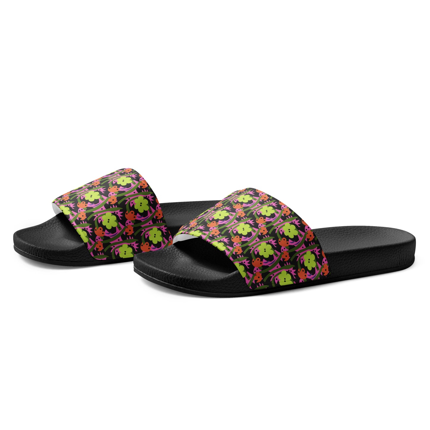 Tropical Flowers Women's slides