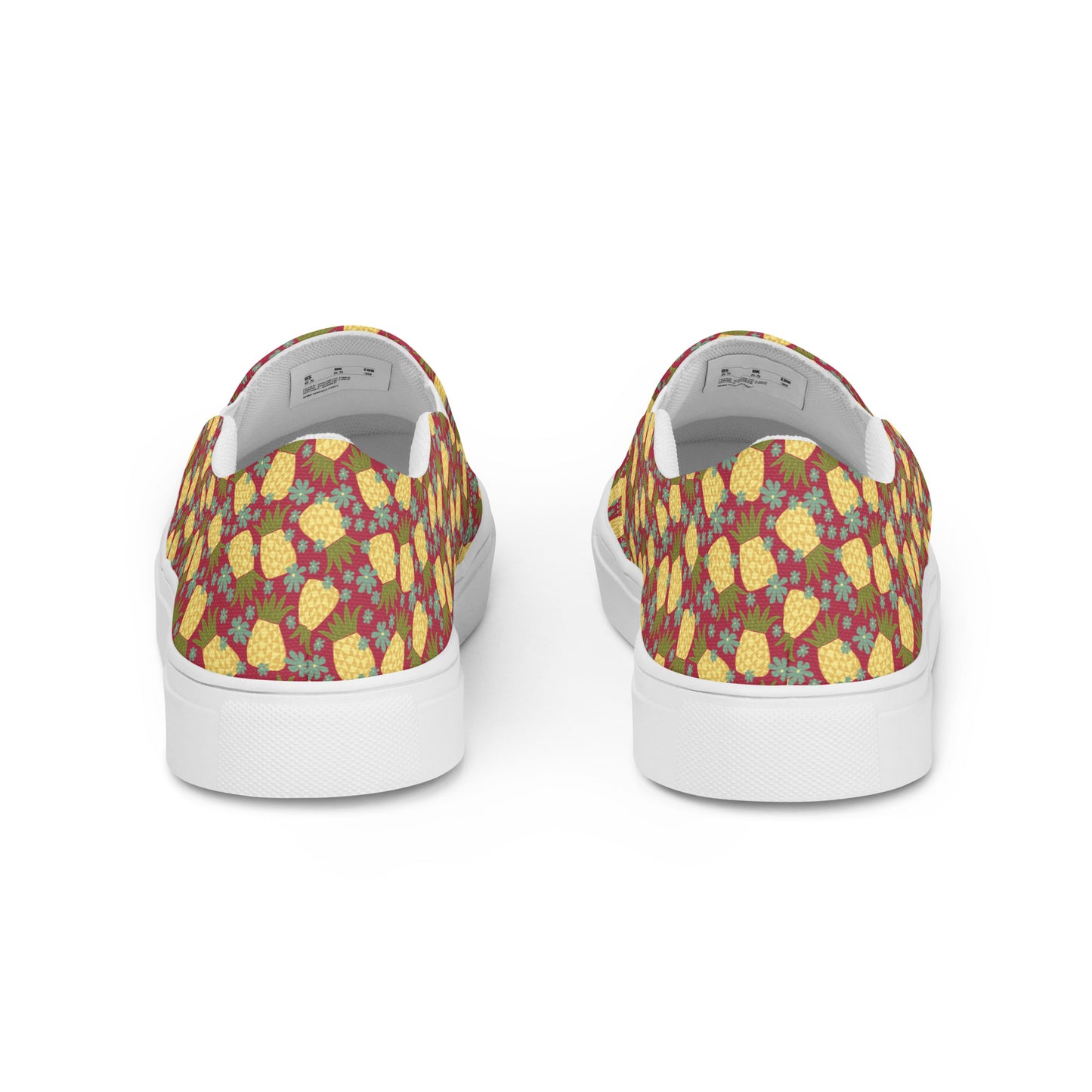 Pineapple Women’s Slip-on Canvas Shoes