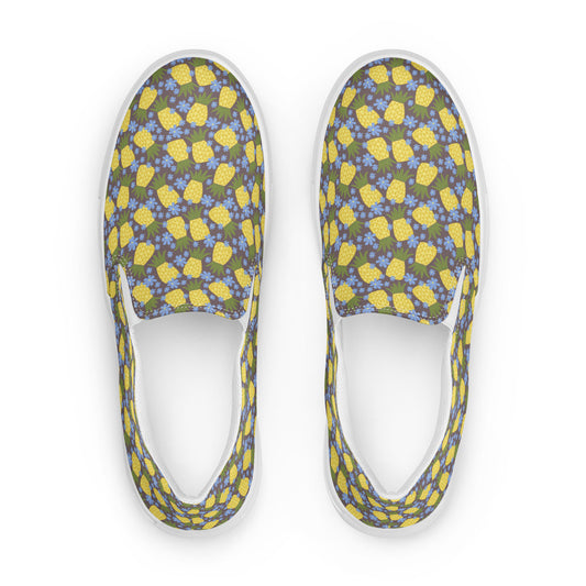 Pineapple Women’s Slip-on Canvas Shoes