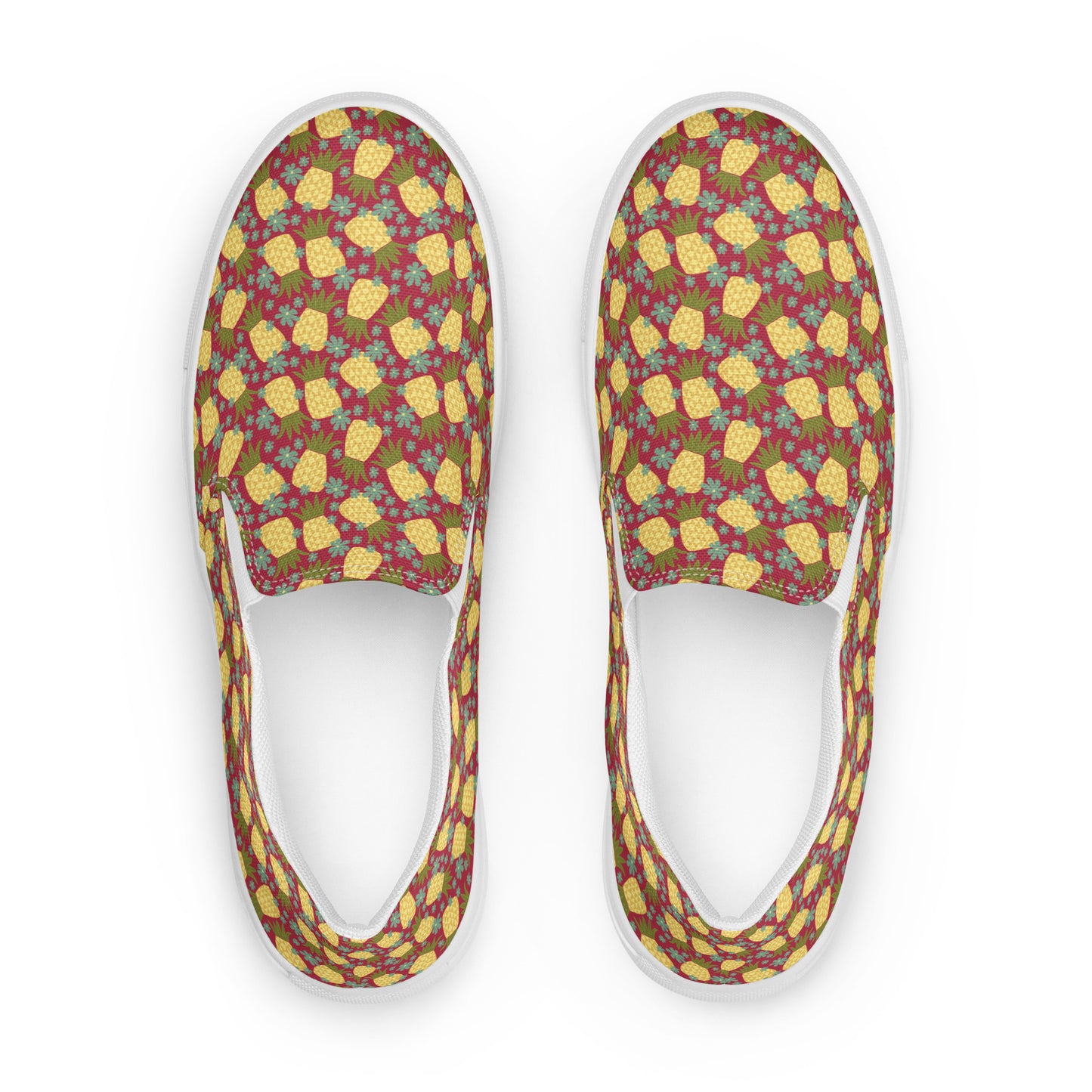 Pineapple Women’s Slip-on Canvas Shoes