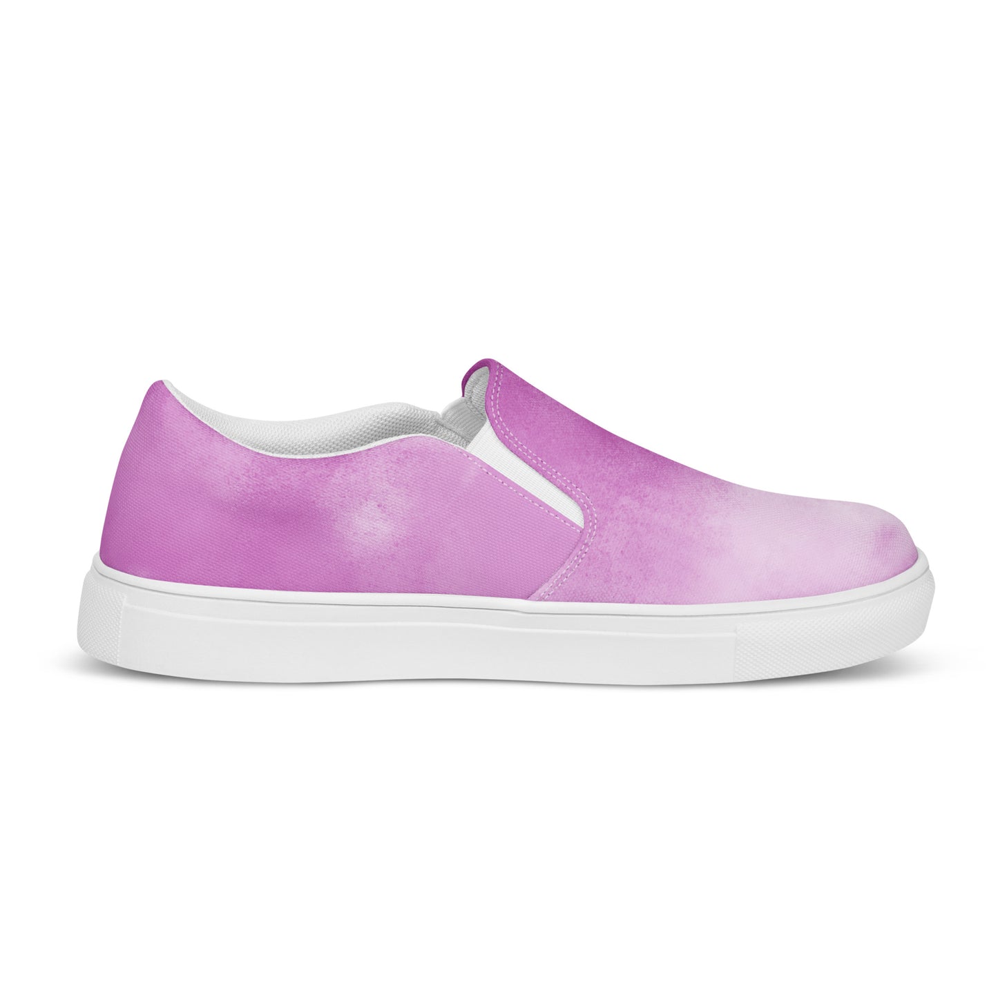 Walking on a Pink Cloud Slip-on Canvas Shoes