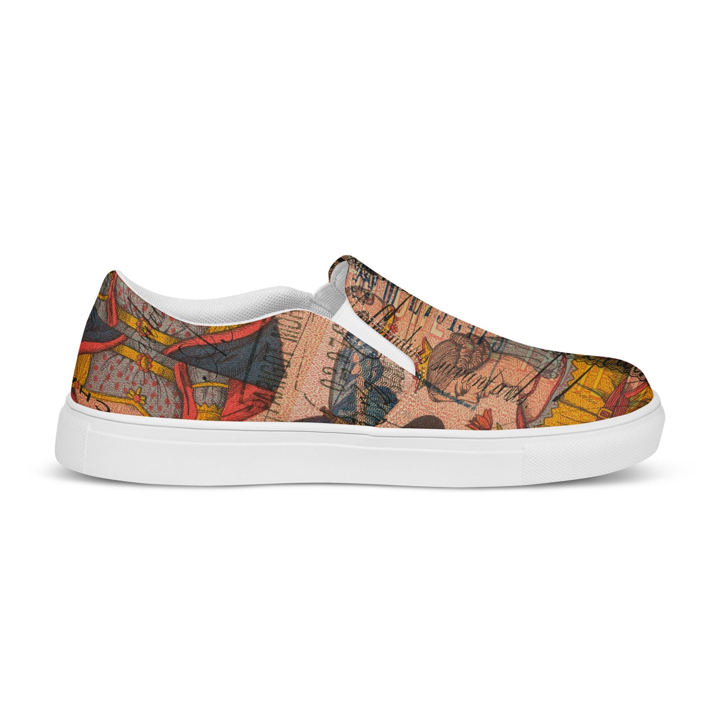 French Money Slip-on Canvas Shoes