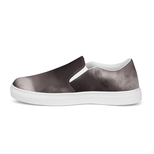 Storm Cloud Slip-on Canvas Shoes