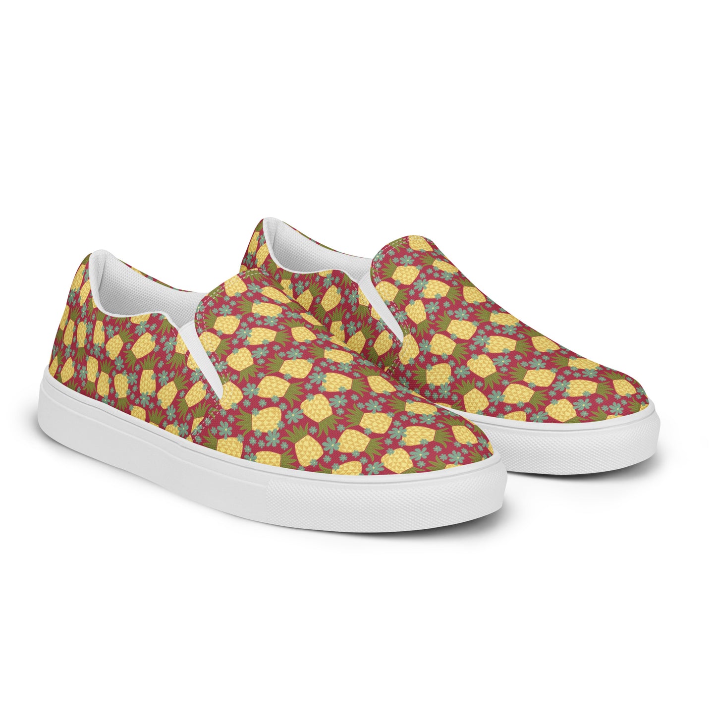 Pineapple Women’s Slip-on Canvas Shoes